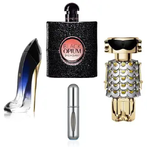 Good girl+black opium+fame+perfumero