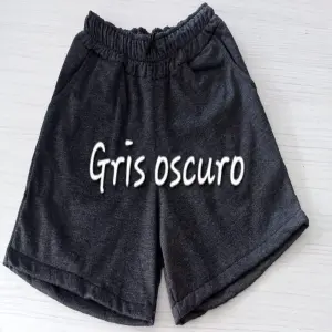 SHORT DAMA GRIS OSCURO