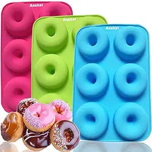 MOLDE DE DONAS EN MATERIAL SILICONADO