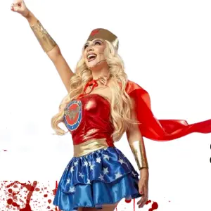 DISFRAZ MUJER MARAVILLA ADULTO HALLOWEN