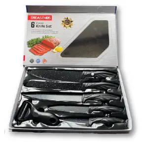 Juego de cuchillos 6 piezas