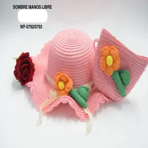 SOMBRERO MANOS LIBRE WF-0792.93 FUCXIA