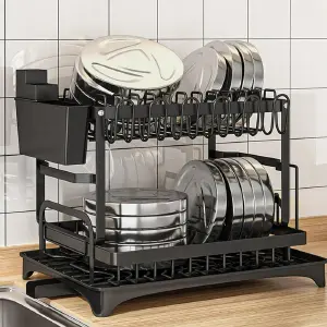 ESCURRIDOR DE PLATOS 2 NIVELES