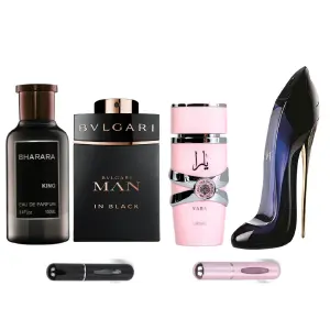 BHARARA+MANBLACK+YARA+GOODGIRL+2PERFUMER