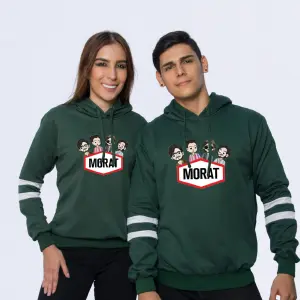 Buzo Buso Hoodie Morat Verde