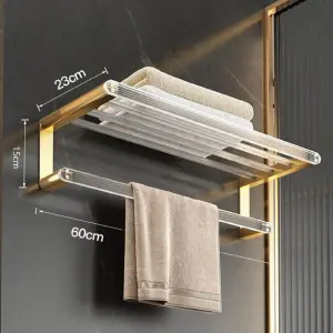 Soporte De Toallas De Baño Sin Perforar