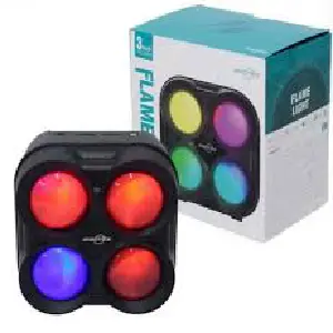 Parlante 4 luces