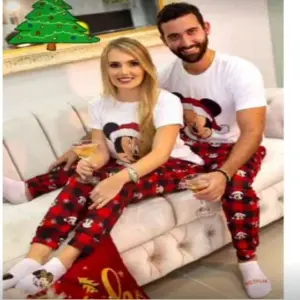 PIJAMA MINNIE Y MICKY