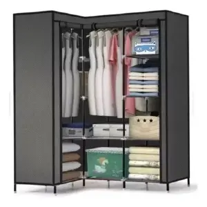 Closet Armario Portatil Esquinero Tela