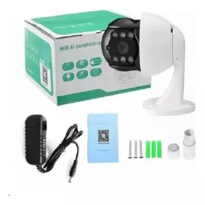 Camara Ip Wifi 2mp Exterior Domo  Con A