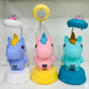 LAMPARA DE MESA, DISEÑO UNICORNIO