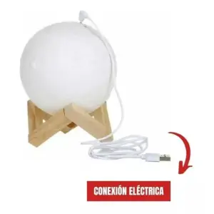 Humificador Difusor Aroma Lámpara Luna 
