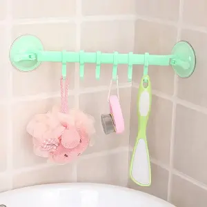 gancho organizador de baño y cocina x3