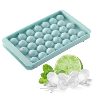 Molde Mini Esferas De Hielo 33 Bolas