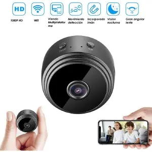 Cámara Mini Espía Wifi Ip Inalámbrica