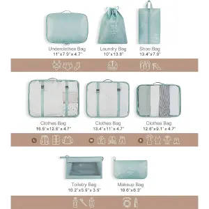 Bolsas viajeras x 8 Pzas