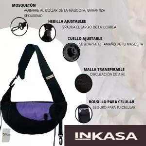 Bolso Tipo Canguro para Mascotas: ¡El Compañero Perfecto para tus Aventuras! - Bolso Tipo Canguro para Mascotas