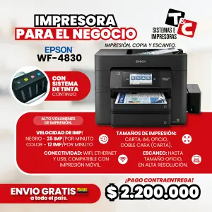 Impresora EPSON WF-4833/34