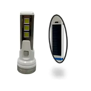 Linterna Luz Led Usb Panel Solar