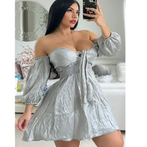 vestido para dama gris