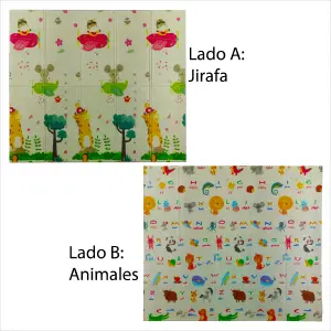 Tapete Plegable Doble Fas Para Bebes