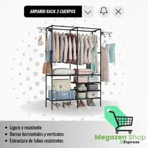 ARMARIO RACK 3 CUERPOS
