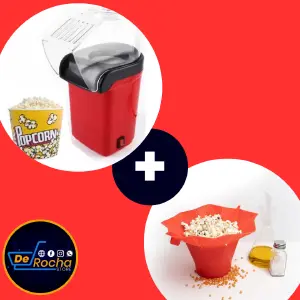 combo crispetera+taza silicona