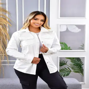 Blusón cuero textil suave N169