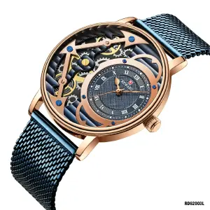 RD62003M  RELOJ REWARD MALLA METAL