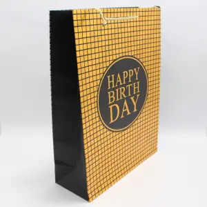 BOLSA REGALO TALLA L ESTAMPADO HAPPY BU