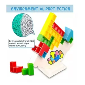 Tetris Interactivo 3d Equilibrio 48 Pzas