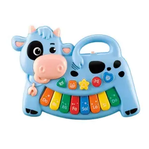 Piano Vaca Granja Sonido Y Notas Musical