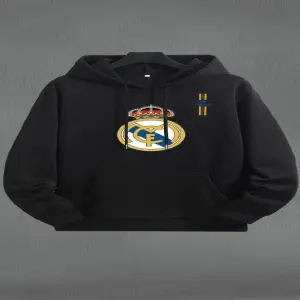 Buso Buzo, Hoodie Negro Real Madrid
