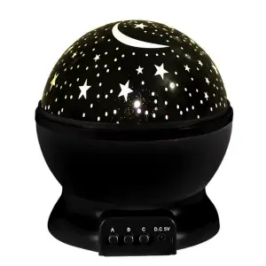 Lampara Rotatoria Proyector Cielo Estrel
