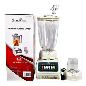 Licuadora Vaso Plástico 1.5L + Picador