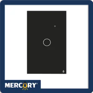 INTERRUPTOR SENCILLO SMART HOME BLACK T