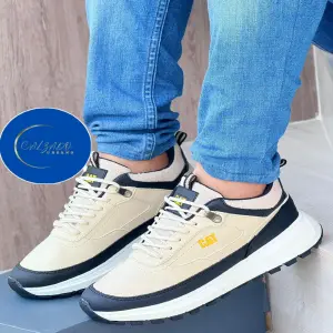 Zapatos Cat Caballero Beige Bh