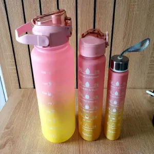 Trio Termos Motivacionales: ¡Tu Compañero Ideal para un Estilo de Vida Saludable! - Trio termos Motivacionales
