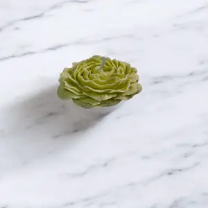 Vela aromática flor peonia