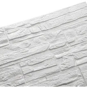 PANEL DE PARED 3D 6MM BLANCO *6 UNIDADES