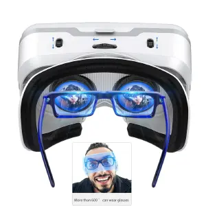 Gafas Realidad Virtual y Audifonos Juego