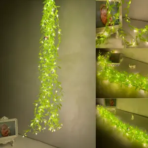 Instalación Cortina Luces Led Y Enredade