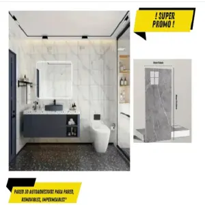 Pared 3D Autoadhesivos para Pared, Remov