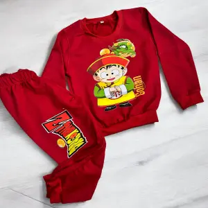 Sudadera Niño Gohan Roja