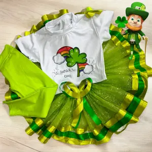 Conjunto Leguis y balaca Trebol