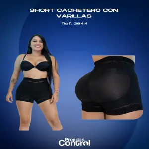 SHORT CACHETERO CON VARILLAS/2644