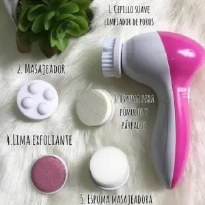 Limpiador masajeador facial 5 en 1