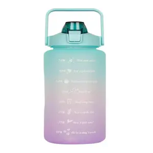 Termo De Agua Motivacional con pines 2L