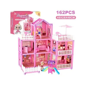 Casa Castillo Armable Juguete  162 pcs