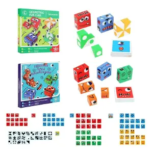 Juego de cubo que cambia de cara